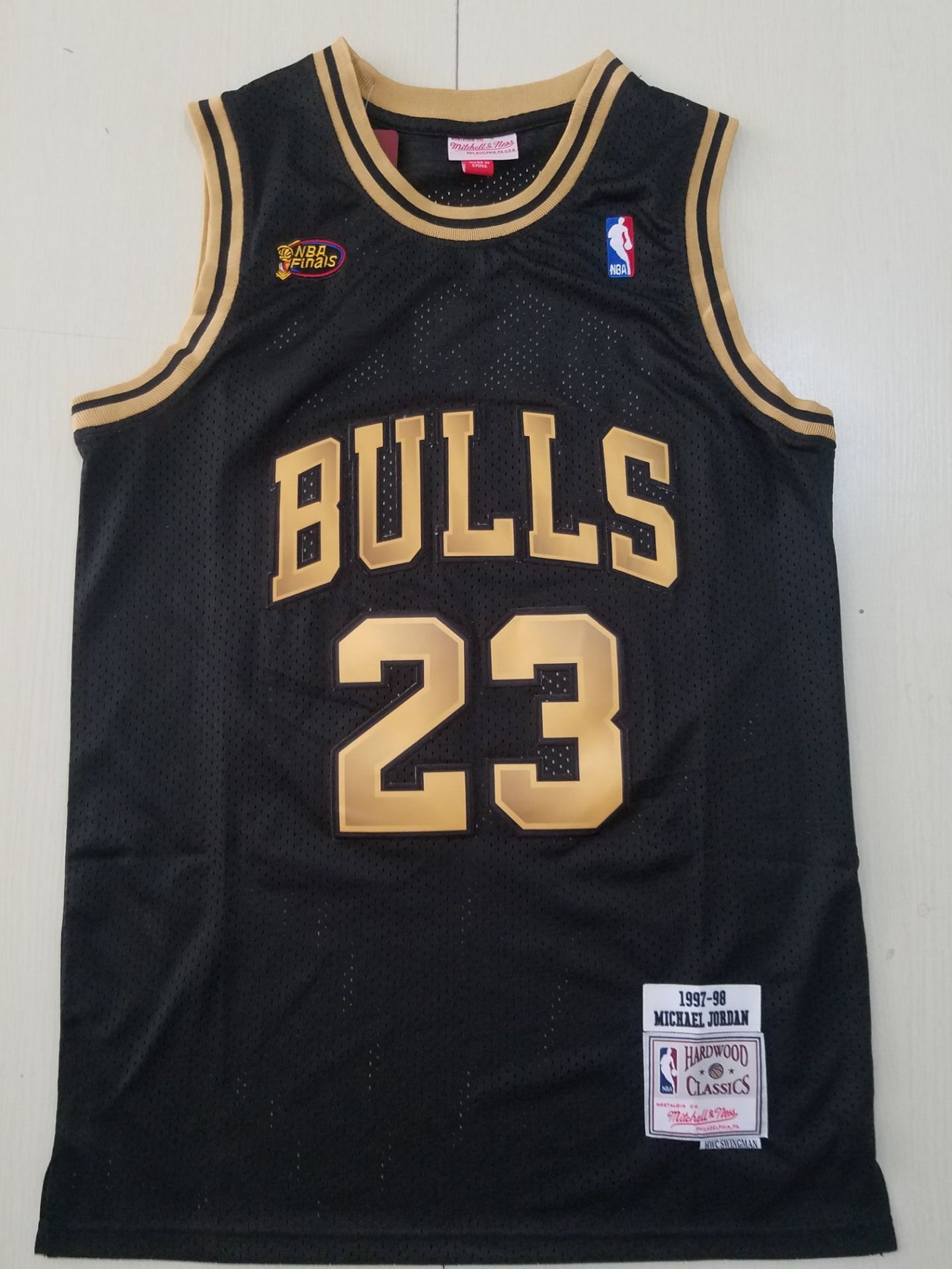 Men Chicago Bulls #23 Jordan Black Game Nike NBA Jerseys 2->utah jazz->NBA Jersey